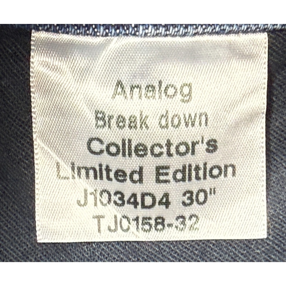 JNCO Women's Analog Break Down Collector's Limited Edition Jeans Size 32x32 - Picture 5 of 13